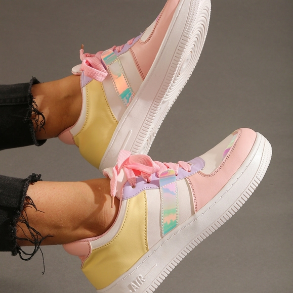 Women Casual Colorblocked Shoes - Picture 9 of 9